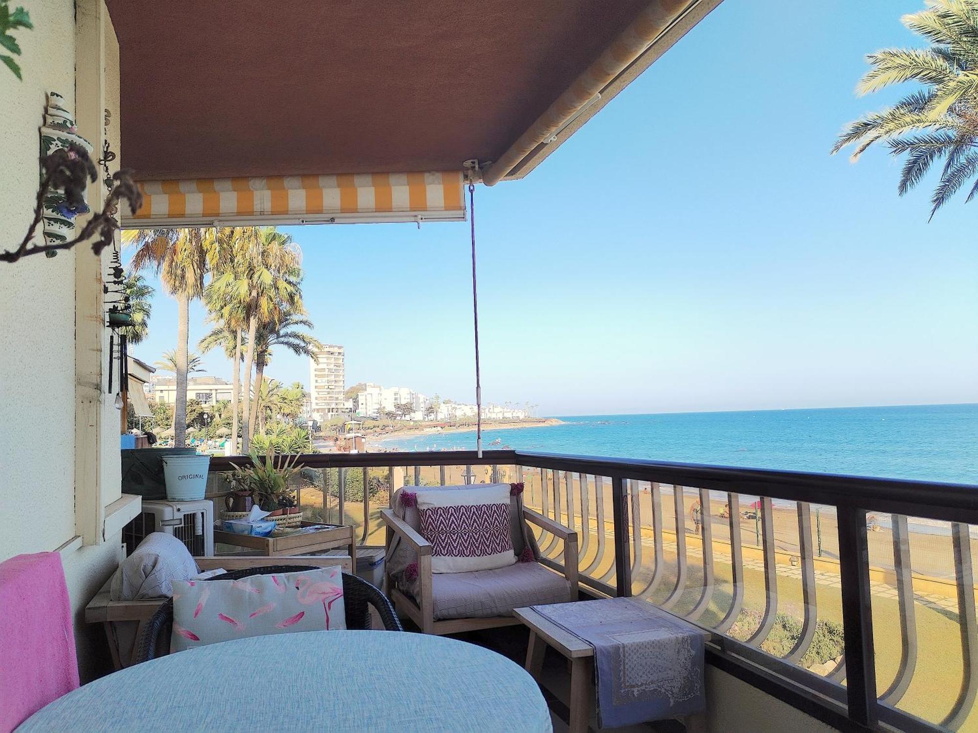 Casa Mar Apartamento Front Beach Con Wifi, Piscina, Padel Y Tenis - Lubina Del Sol Sitio de Calahonda Exteriér fotografie