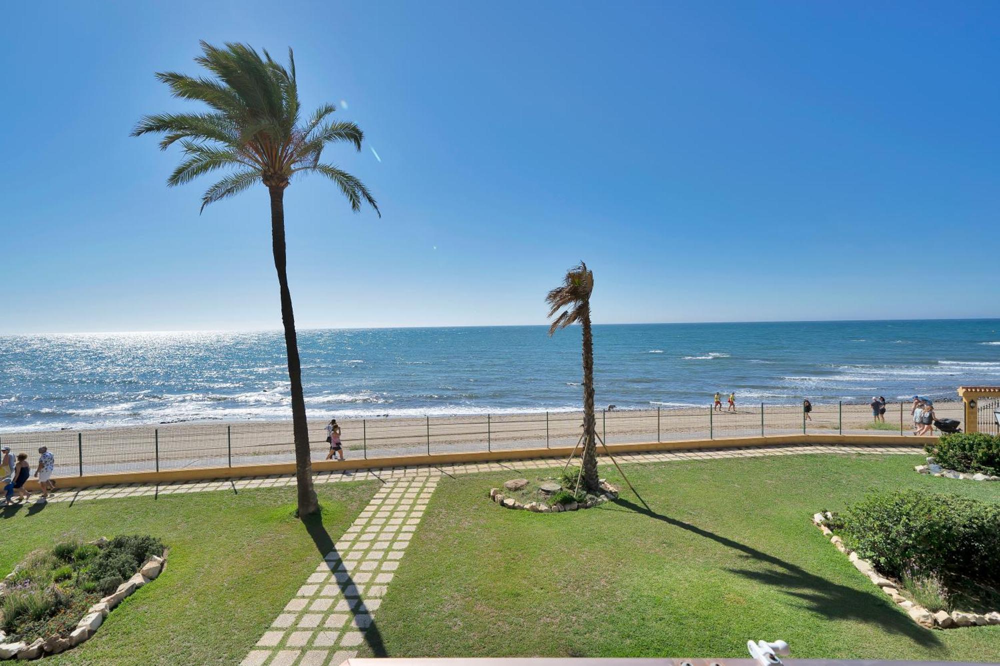 Casa Mar Apartamento Front Beach Con Wifi, Piscina, Padel Y Tenis - Lubina Del Sol Sitio de Calahonda Exteriér fotografie