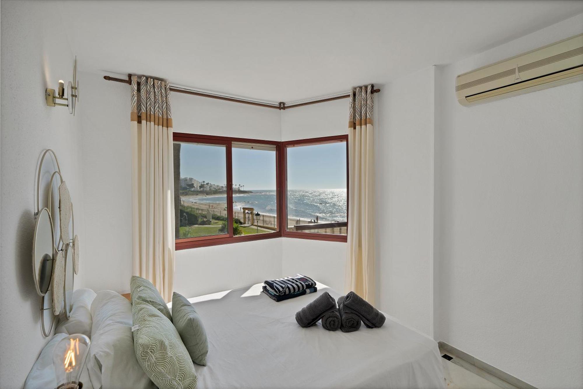 Casa Mar Apartamento Front Beach Con Wifi, Piscina, Padel Y Tenis - Lubina Del Sol Sitio de Calahonda Exteriér fotografie