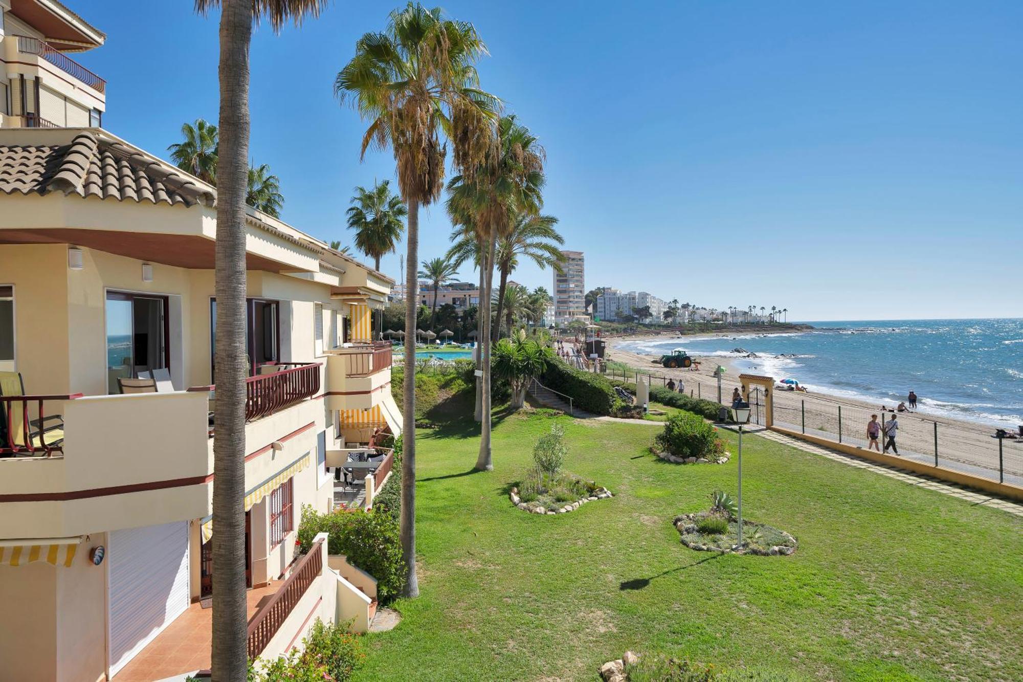 Casa Mar Apartamento Front Beach Con Wifi, Piscina, Padel Y Tenis - Lubina Del Sol Sitio de Calahonda Exteriér fotografie