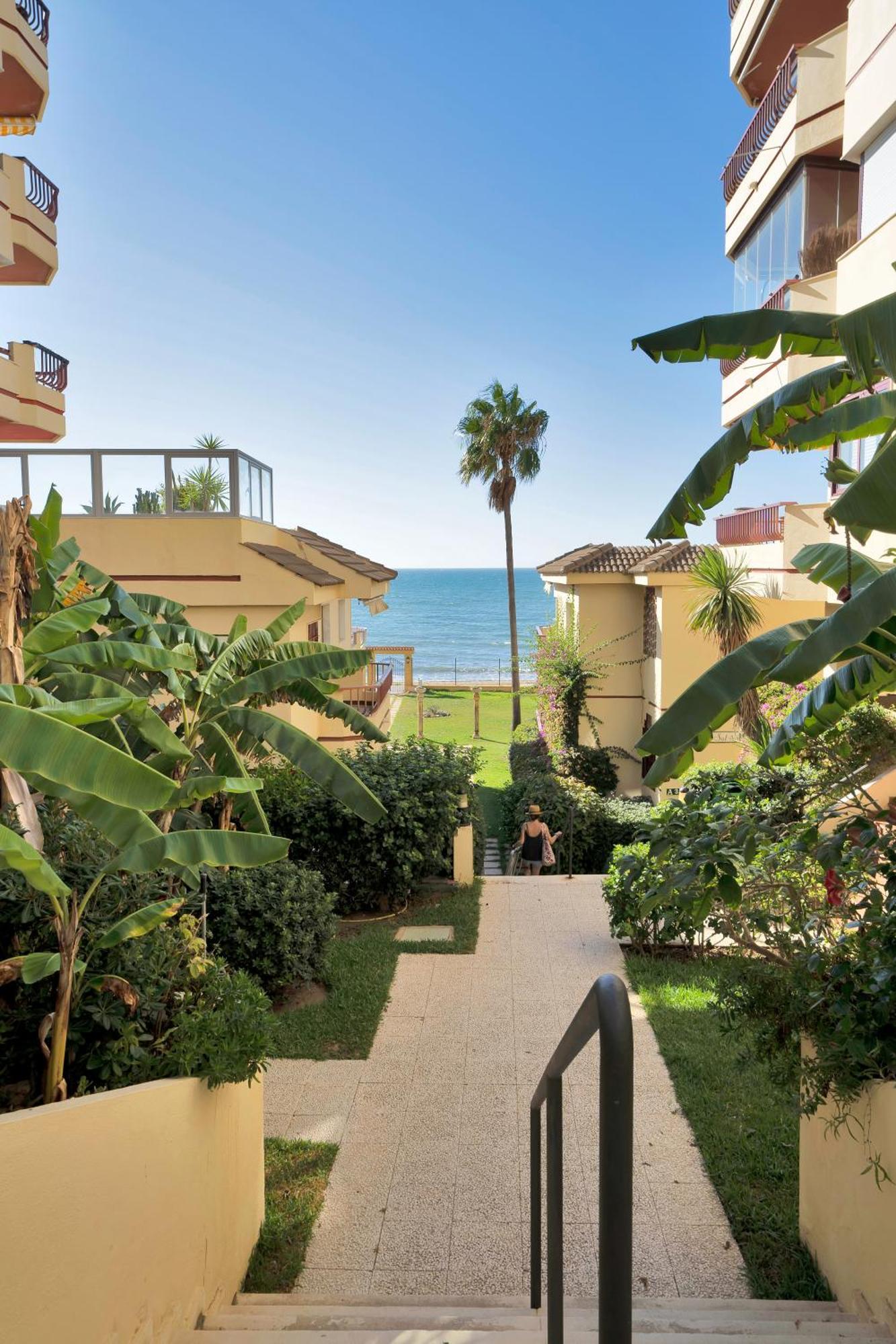 Casa Mar Apartamento Front Beach Con Wifi, Piscina, Padel Y Tenis - Lubina Del Sol Sitio de Calahonda Exteriér fotografie