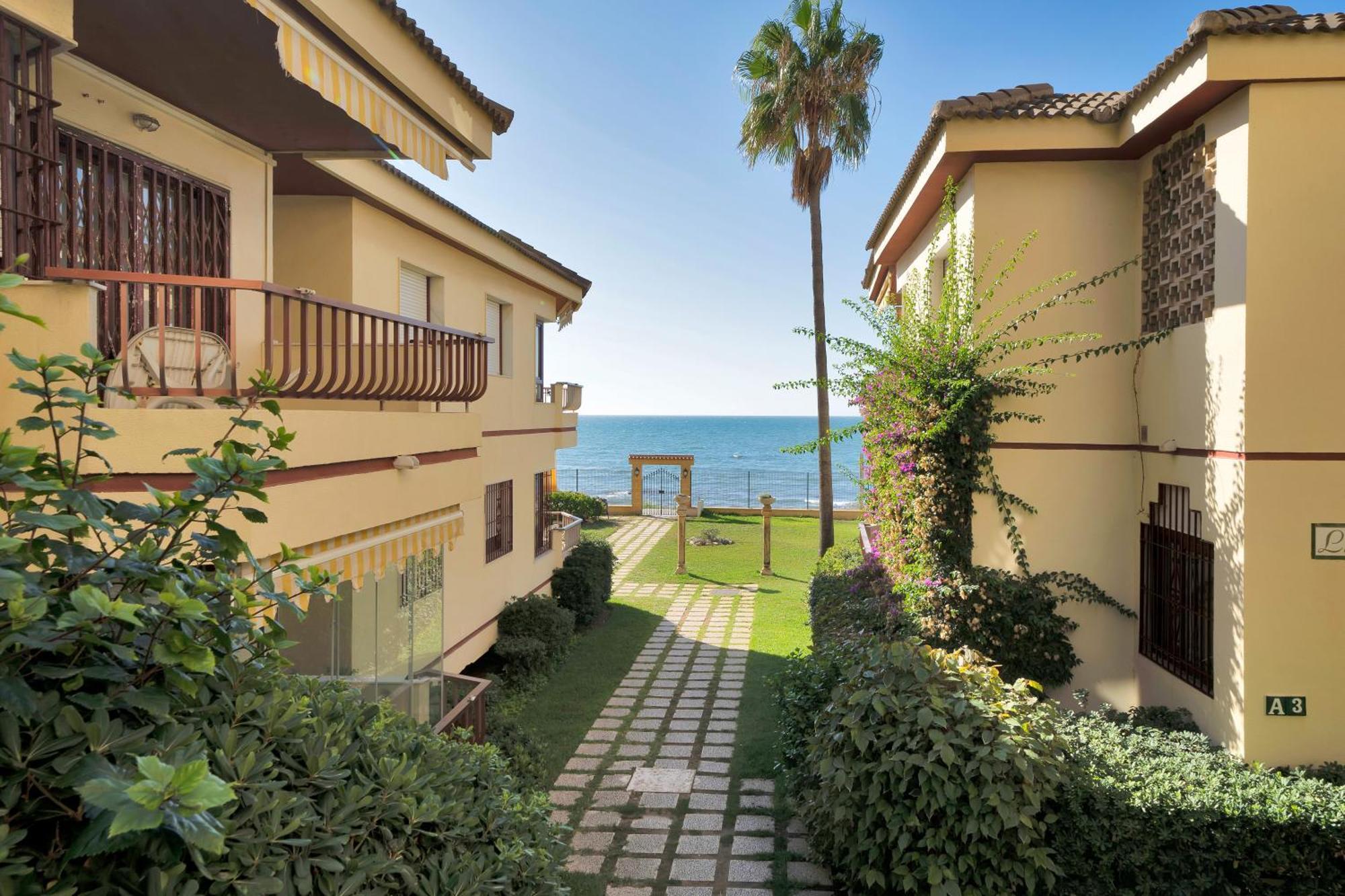 Casa Mar Apartamento Front Beach Con Wifi, Piscina, Padel Y Tenis - Lubina Del Sol Sitio de Calahonda Exteriér fotografie