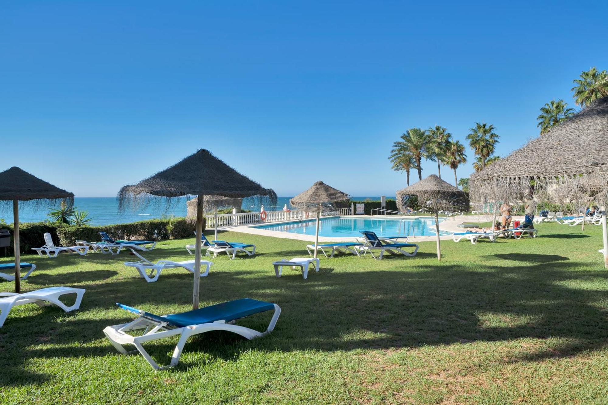 Casa Mar Apartamento Front Beach Con Wifi, Piscina, Padel Y Tenis - Lubina Del Sol Sitio de Calahonda Exteriér fotografie