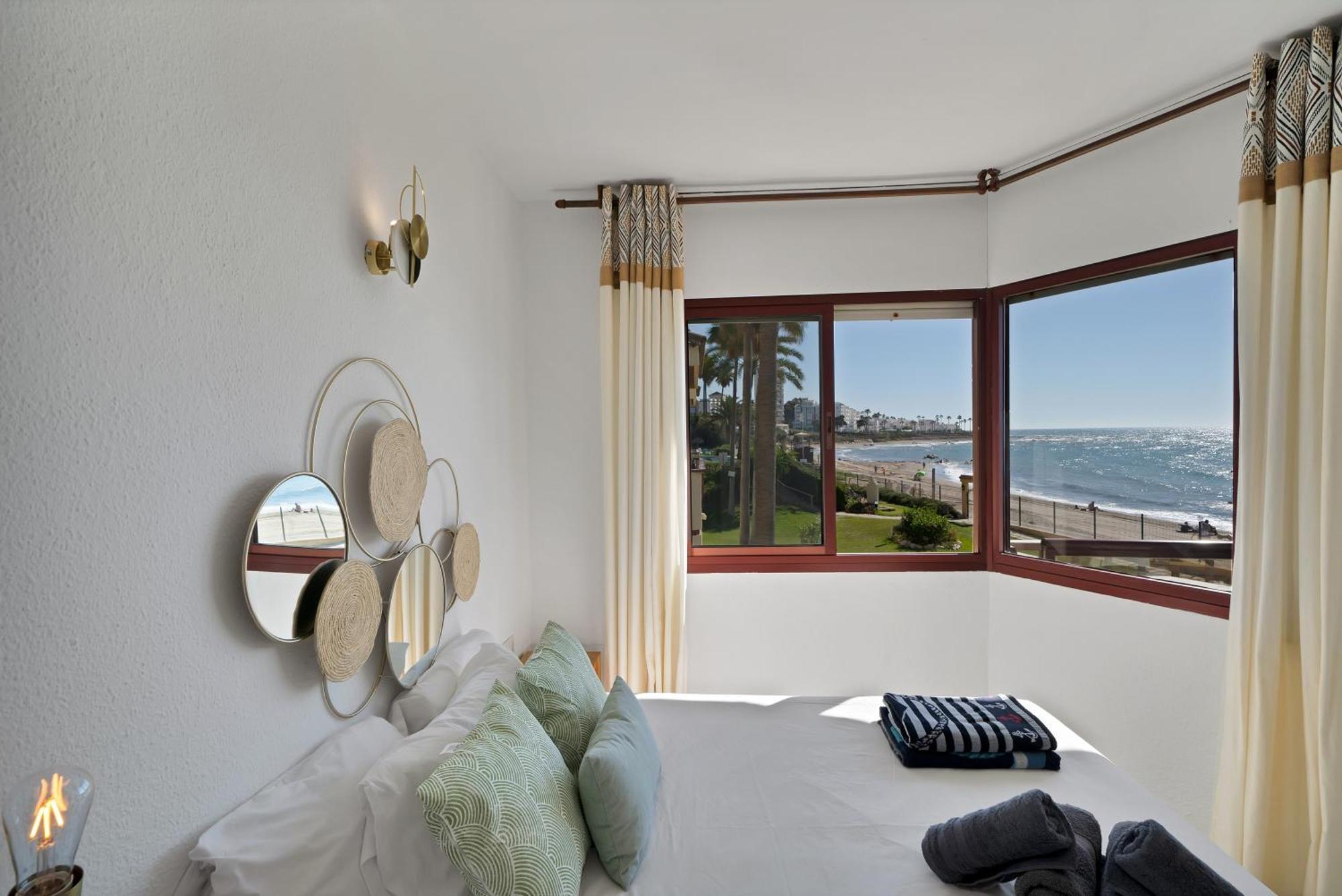 Casa Mar Apartamento Front Beach Con Wifi, Piscina, Padel Y Tenis - Lubina Del Sol Sitio de Calahonda Exteriér fotografie