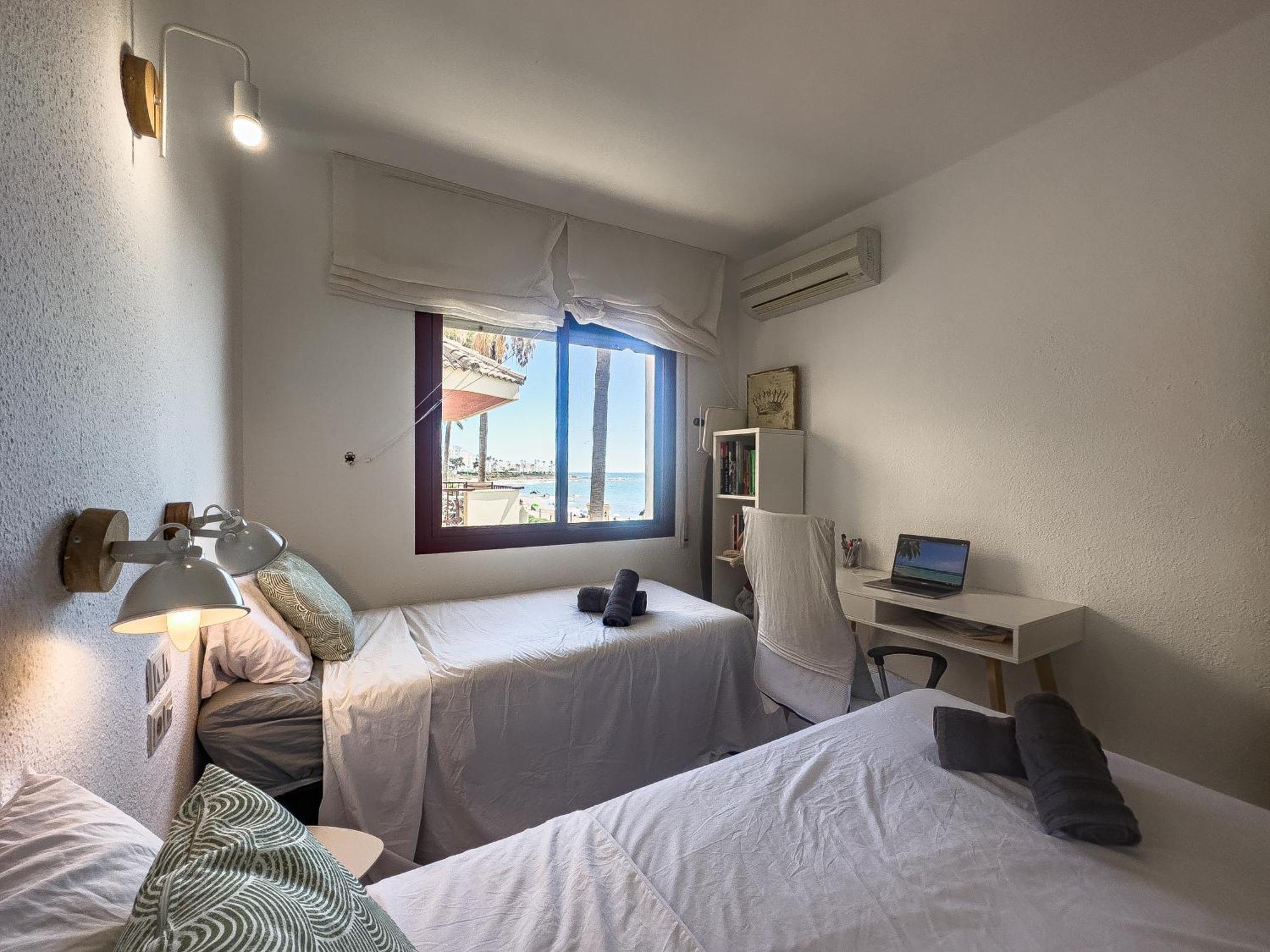 Casa Mar Apartamento Front Beach Con Wifi, Piscina, Padel Y Tenis - Lubina Del Sol Sitio de Calahonda Exteriér fotografie